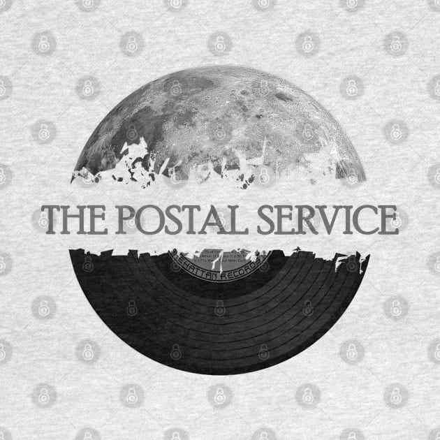 The Postal Service moon vinyl by hany moon